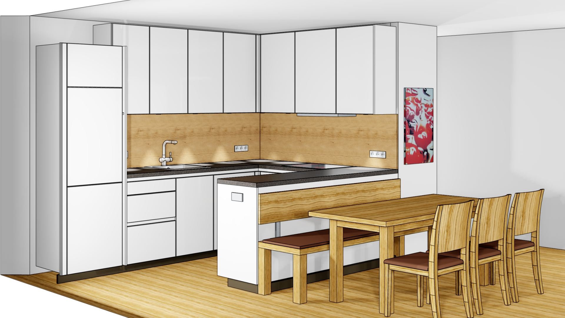 3D-Küchenplanung für Ihre Küche in Dornbirn, Vorarlberg
